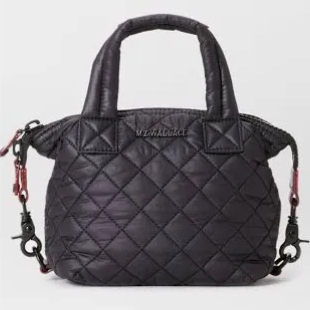 MZ Wallace Dark Quilted Tote